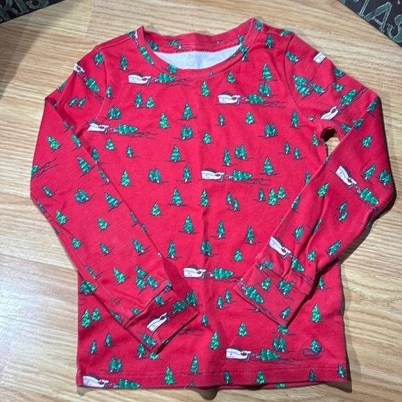 Vineyard vines, long sleeve knit cotton top/pjs. Sz 5. - Picture 1 of 3